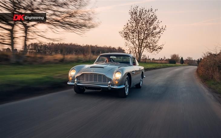 Aston Martin DB5 - UK Supplied - Silver Birch over Burgundy [DK2222]