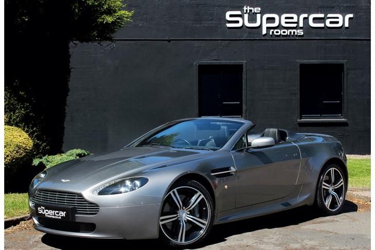 ASTON MARTIN VANTAGE V8 ROADSTER - 45K MILES - N400 SILLS - SPORT PACK WHEELS - CLEAR LENSES - NEW HOOD