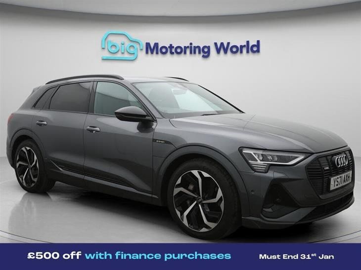 Audi e-tron Audi E-Tron 50 Black Edition SUV 5dr Electric Auto quattro 71.2kWh (11kW Charger) (313 ps) — миниатюра 1