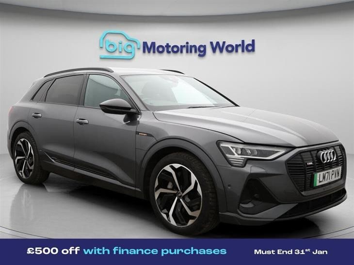 Audi e-tron Audi E-Tron 50 Black Edition SUV 5dr Electric Auto quattro 71.2kWh (11kW Charger) (313 ps) — миниатюра 1