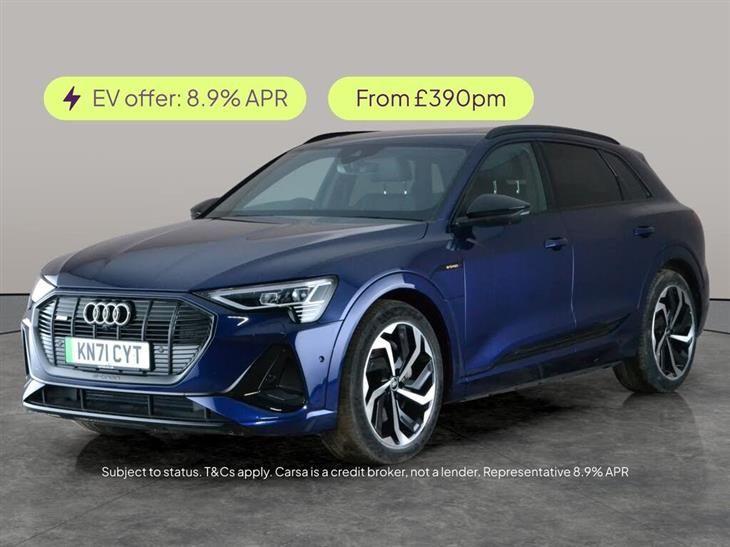 Audi e-tron Audi E-Tron 50 Black Edition SUV 5dr Electric Auto quattro 71.2kWh (11kW Charger) (313 — миниатюра 1