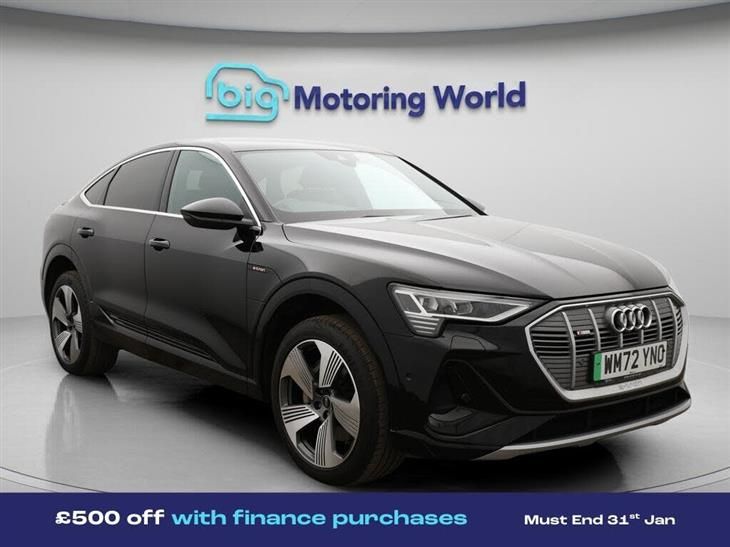 Audi e-tron Audi E-Tron 55 S line Sportback 5dr Electric Auto quattro 95kWh (11kW Charger) (408 ps) — миниатюра 1