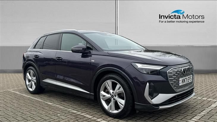 Audi e-tron Audi Q4 e-Tron 150kW 40 82kWh S Line 5dr Auto with Heated Seats Cruise Control Power Tai — миниатюра 1