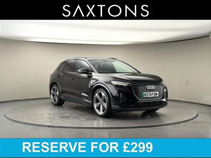 Audi e-tron Audi Q4 E-Tron 35 Black Edition SUV 5dr Electric Auto 55kWh (170 ps) — миниатюра 1