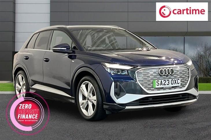 Audi e-tron Audi Q4 E-Tron 35 S line SUV 5dr Electric Auto 55kWh (170 ps) Rear Parking Sensors, Audi Smartphone Interface, Ambient Lighting — миниатюра 1