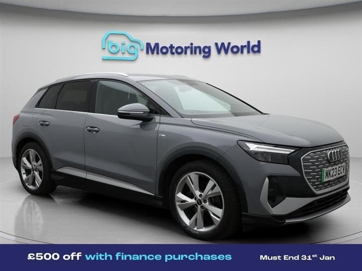 Audi e-tron Audi Q4 E-Tron 35 S line SUV 5dr Electric Auto 55kWh (170 ps) — миниатюра 1