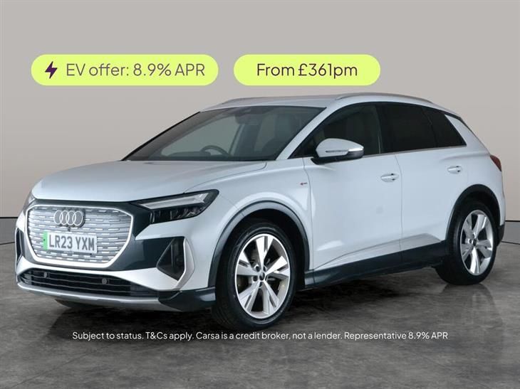 Audi e-tron Audi Q4 E-Tron 35 S line SUV 5dr Electric Auto 55kWh (170 ps) — миниатюра 1