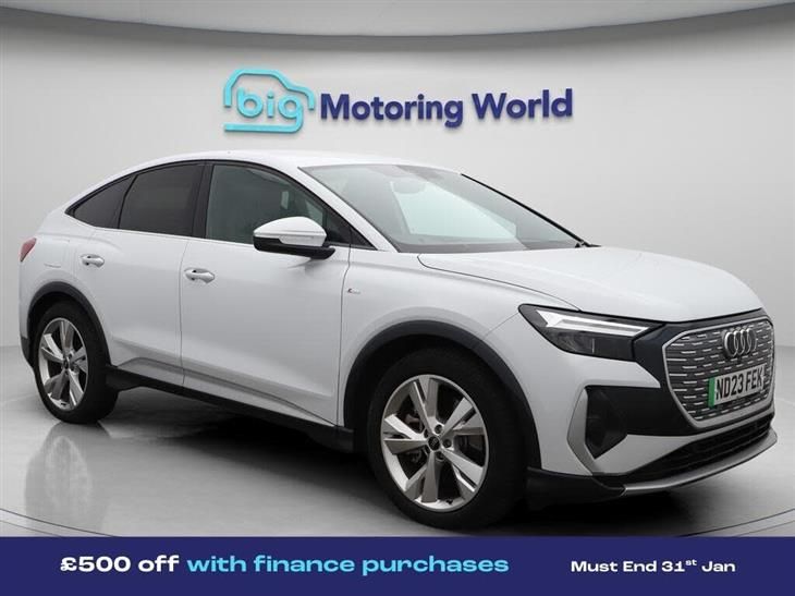 Audi e-tron Audi Q4 E-Tron 40 S line Sportback 5dr Electric Auto 82kWh (204 ps) — миниатюра 1