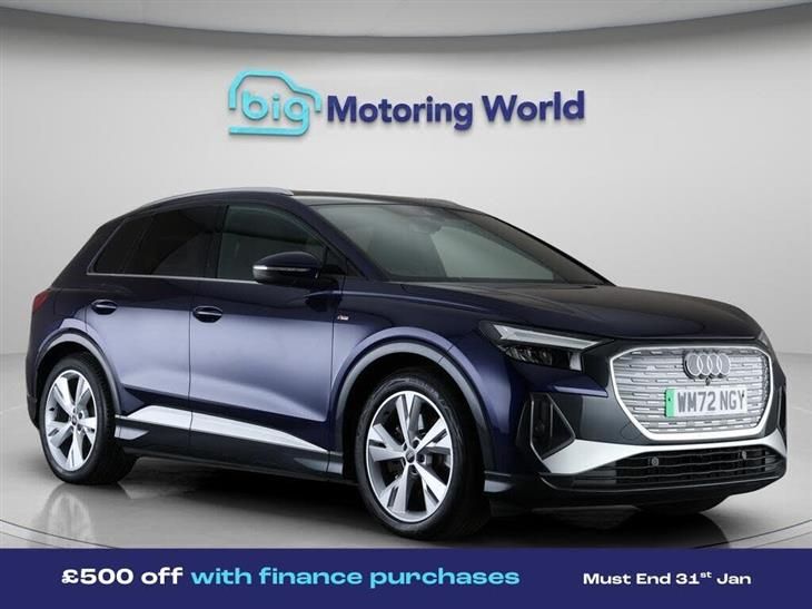 Audi e-tron Audi Q4 E-Tron 40 S line SUV 5dr Electric Auto 82kWh (204 ps) — миниатюра 1