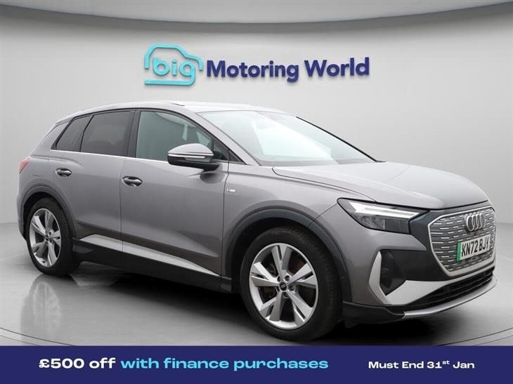 Audi e-tron Audi Q4 E-Tron 40 S line SUV 5dr Electric Auto 82kWh (204 ps) — миниатюра 1