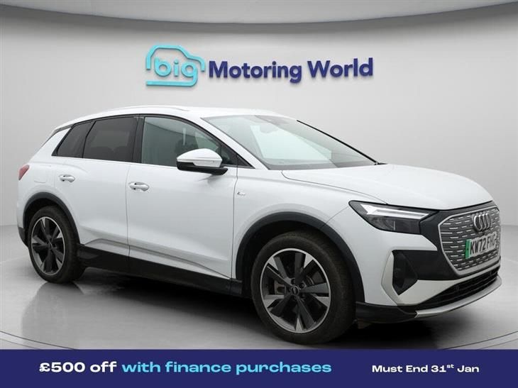 Audi e-tron Audi Q4 E-Tron 40 S line SUV 5dr Electric Auto 82kWh (204 ps) — миниатюра 1