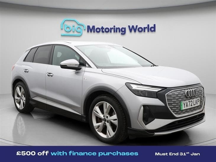 Audi e-tron Audi Q4 E-Tron 40 S line SUV 5dr Electric Auto 82kWh (204 ps) — миниатюра 1