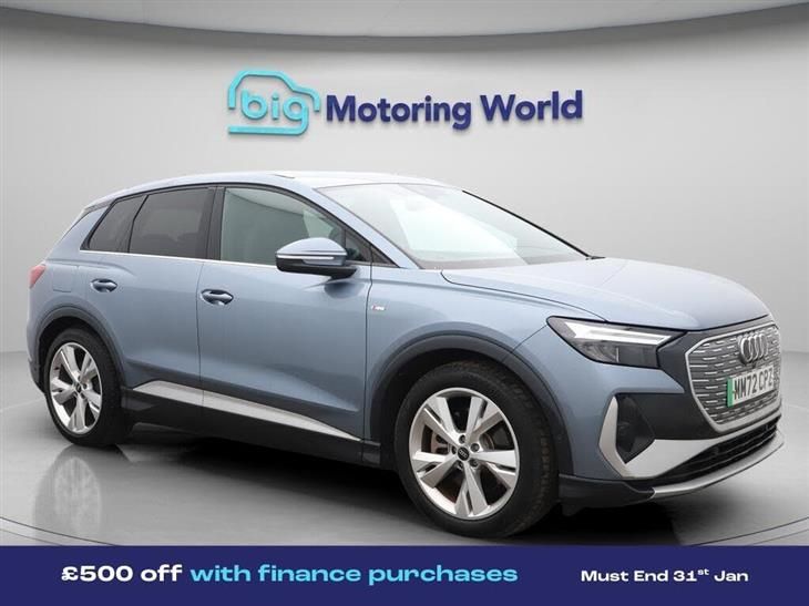 Audi e-tron Audi Q4 E-Tron 40 S line SUV 5dr Electric Auto 82kWh (204 ps) — фото 1