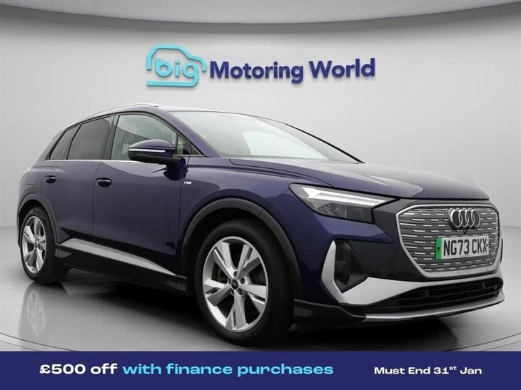 Audi e-tron Audi Q4 E-Tron 40 S line SUV 5dr Electric Auto 82kWh (204 ps) — миниатюра 1