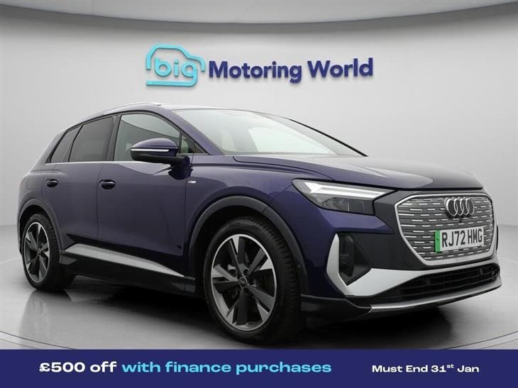 Audi e-tron Audi Q4 E-Tron 40 S line SUV 5dr Electric Auto 82kWh (204 ps) — миниатюра 1