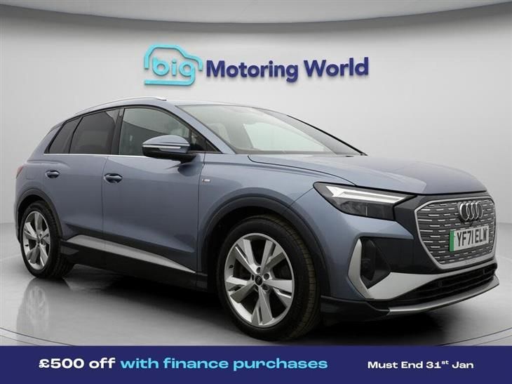 Audi e-tron Audi Q4 E-Tron 40 S line SUV 5dr Electric Auto 82kWh (204 ps) — миниатюра 1