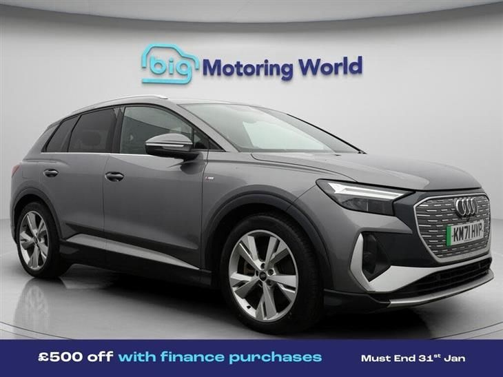 Audi e-tron Audi Q4 E-Tron 40 S line SUV 5dr Electric Auto 82kWh (204 ps) — миниатюра 1