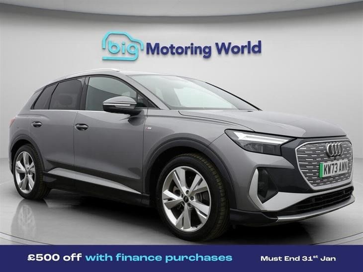 Audi e-tron Audi Q4 E-Tron 40 S line SUV 5dr Electric Auto 82kWh (204 ps) — миниатюра 1