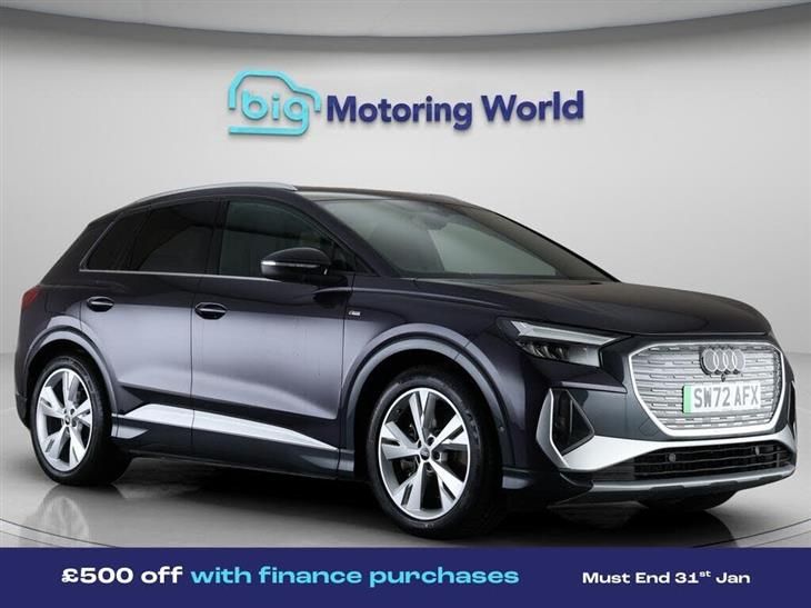 Audi e-tron Audi Q4 E-Tron 40 S line SUV 5dr Electric Auto 82kWh (204 ps) — фото 1