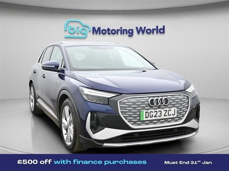 Audi e-tron Audi Q4 E-Tron 40 S line SUV 5dr Electric Auto 82kWh (204 ps) — миниатюра 1