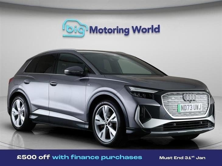 Audi e-tron Audi Q4 E-Tron 40 S line SUV 5dr Electric Auto 82kWh (204 ps) — миниатюра 1