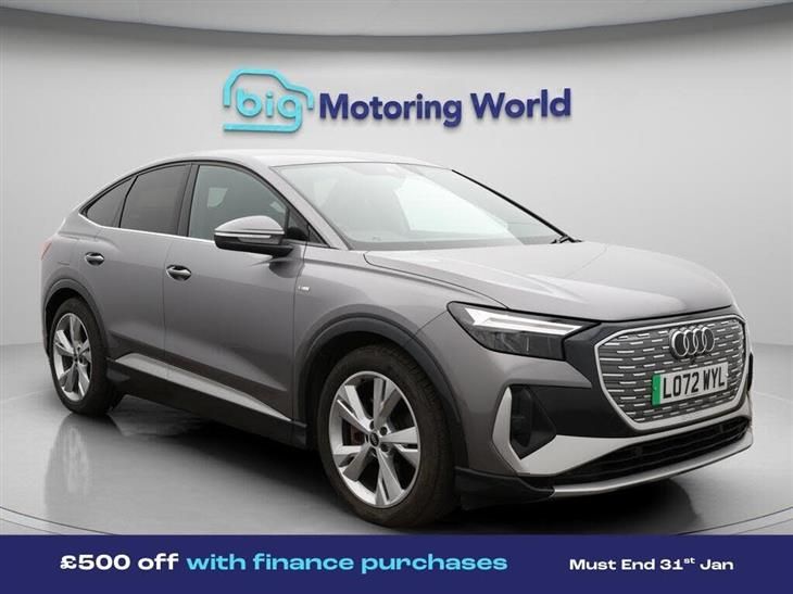 Audi e-tron Audi Q4 E-Tron 50 S line Sportback 5dr Electric Auto quattro 82kWh (299 ps) — миниатюра 1