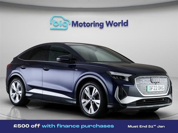 Audi e-tron Audi Q4 E-Tron 50 S line Sportback 5dr Electric Auto quattro 82kWh (299 ps) — миниатюра 1