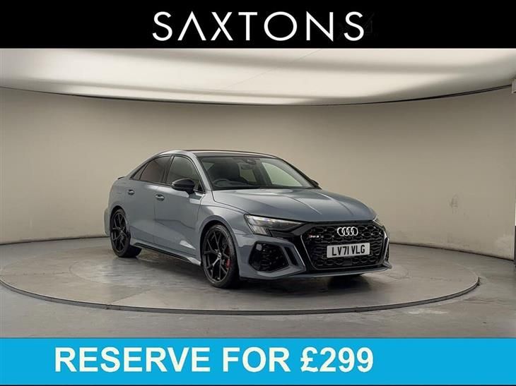 Audi RS3 Audi RS3 2.5 TFSI Launch Edition Saloon 4dr Petrol S Tronic quattro Euro 6 (s/s) (400 ps) — миниатюра 1