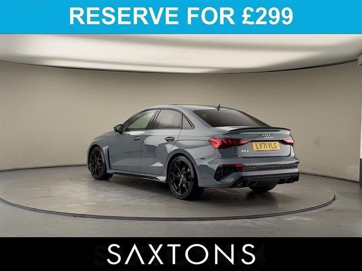 Audi RS3 Audi RS3 2.5 TFSI Launch Edition Saloon 4dr Petrol S Tronic quattro Euro 6 (s/s) (400 ps) — миниатюра 2