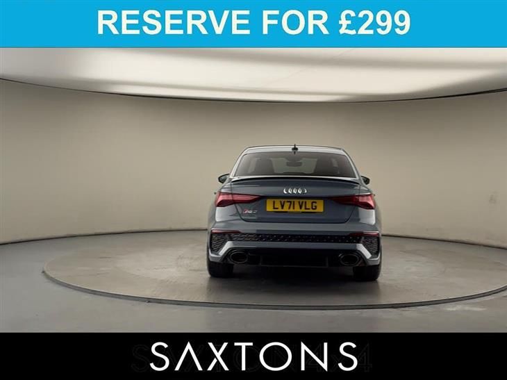 Audi RS3 Audi RS3 2.5 TFSI Launch Edition Saloon 4dr Petrol S Tronic quattro Euro 6 (s/s) (400 ps) — миниатюра 4