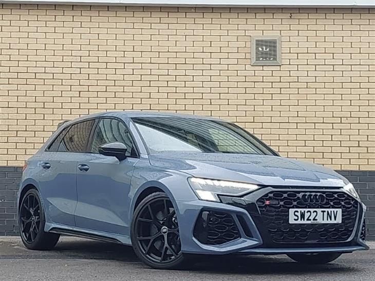 Audi RS3 RS 3 TFSI Quattro Carbon Black 5dr S Tronic [C+S]