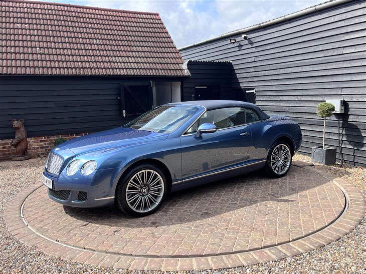 2010 Bentley Continental 6.0 W12 GTC Speed Auto 4WD Euro 4 2dr CONVERTIBLE Petro 