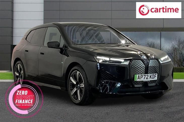 BMW iX BMW iX 40 76.6kWh M Sport Edition SUV 5dr Electric Auto xDrive (326 ps) Panoramic Glass Sunroof, Parking Assistant Plus, BMW Con — миниатюра 1