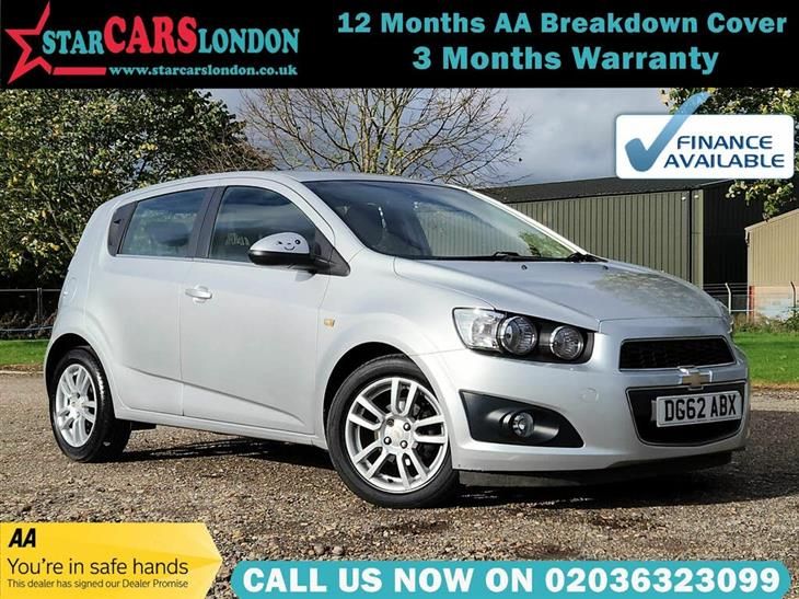 FREE DELIVERY 2012 Chevrolet Aveo 1.2 LT 5d 86 BHP FREE 3 MONTHS WARRANTY 