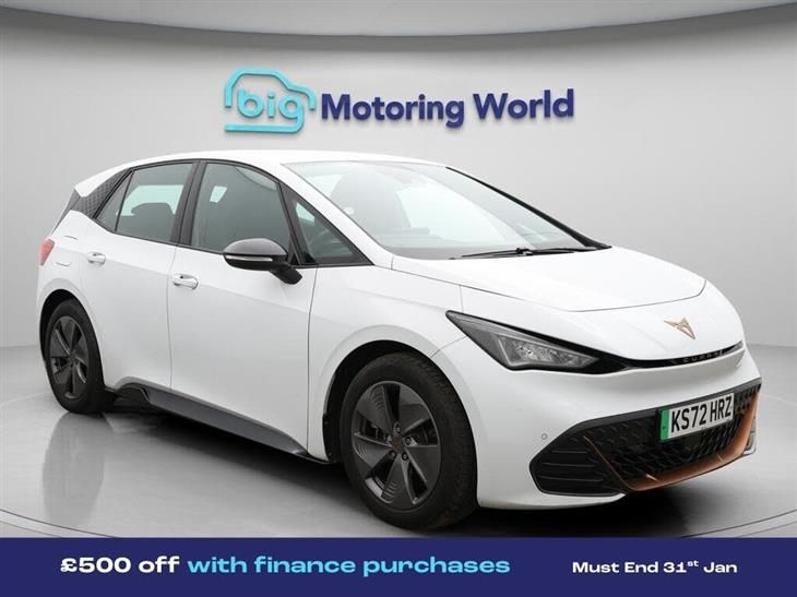 Cupra Born Cupra Born 58kWh V1 Hatchback 5dr Electric Auto (204 ps) — миниатюра 1