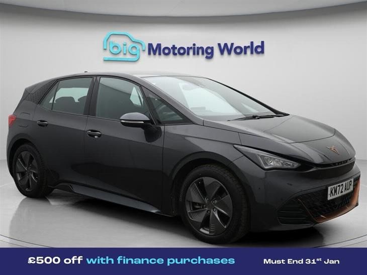 Cupra Born Cupra Born 58kWh V1 Hatchback 5dr Electric Auto (204 ps) — миниатюра 1