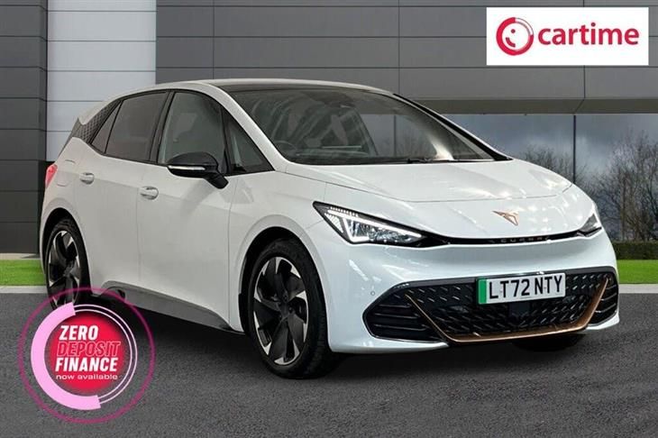 Cupra Born Cupra Born 58kWh V2 Hatchback 5dr Electric Auto (204 ps) Panoramic Sunroof, Front / Rear Park Distance Control, Full Link Smartp — миниатюра 1