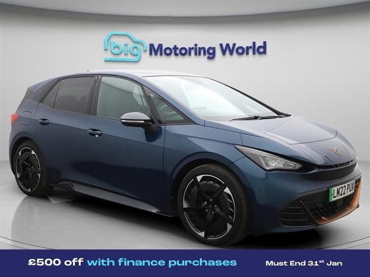 Cupra Born Cupra Born 58kWh V3 Hatchback 5dr Electric Auto (204 ps) — миниатюра 1