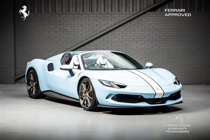 Ferrari 296 GTS 3.0T V6 7.45kWh Spider 2dr Petrol Plug-in Hybrid F1 DCT Euro 6 (s/s) (830 ps)