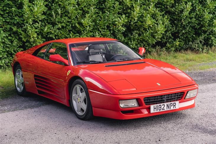 F348 GTB Rosso Black interior LHD