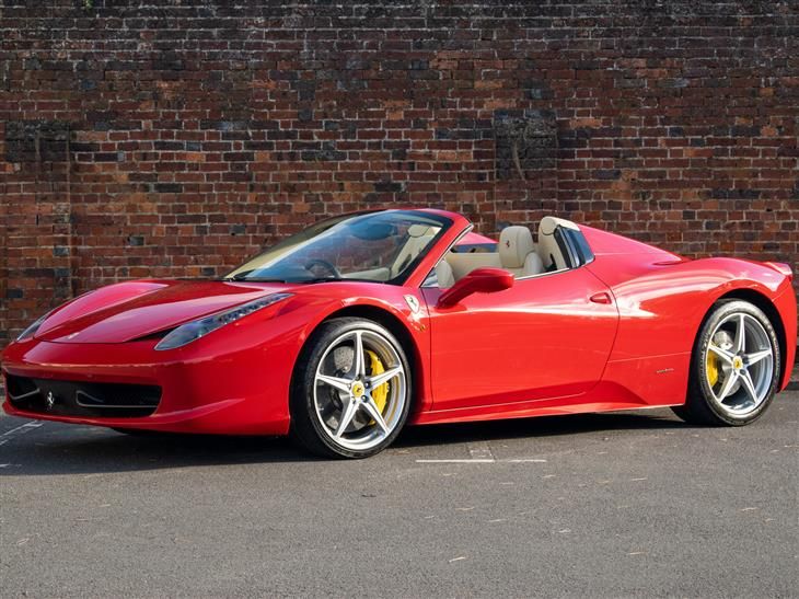 used ferrari 458 spider