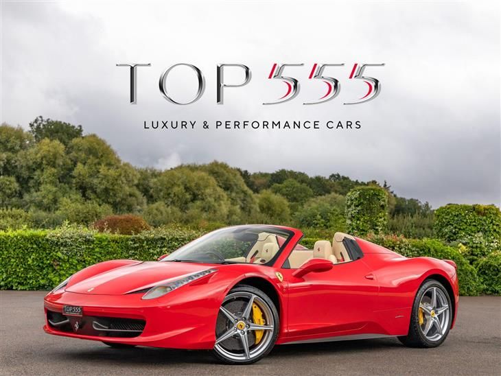 Ferrari 458 4.5 Spider Convertible 2dr Petrol F1 DCT Euro 5 (570 bhp)