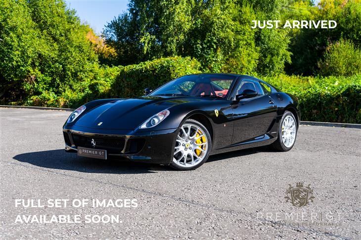 Ferrari 599 GTB FIORANO F1. COMPREHENSIVE HISTORY. CARBON FIBRE DRIVER ZONE. BOSE.