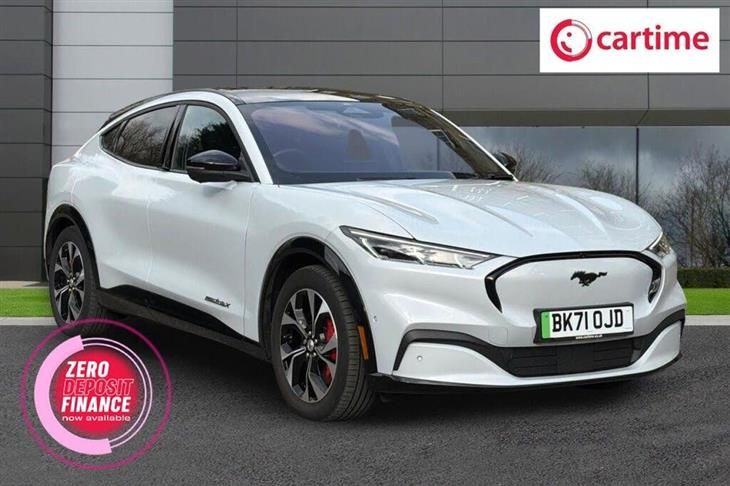 Ford Mustang Mach-E Ford Mustang Mach-E Extended Range 91kWh SUV 5dr Electric Automatic AWD (351 ps) Full Panorama Roof, 360 Degree Camera, Front / — миниатюра 1