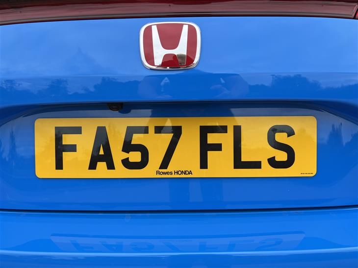 Honda Civic Type-R FAST FL5 Civic Type R registration (FA57FLS)