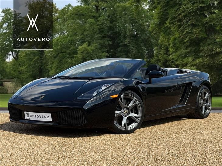 Lamborghini Gallardo 5.0 V10 Spyder EGear  - 4 700 miles - Time Warp Car