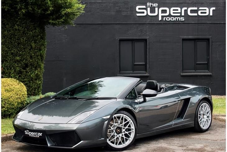 LAMBORGHINI GALLARDO LP560-4 SPYDER - 2009 - 20K MILES - BRANDING PACK - FRONT LIFT - Q-CIRTURA STITCHING