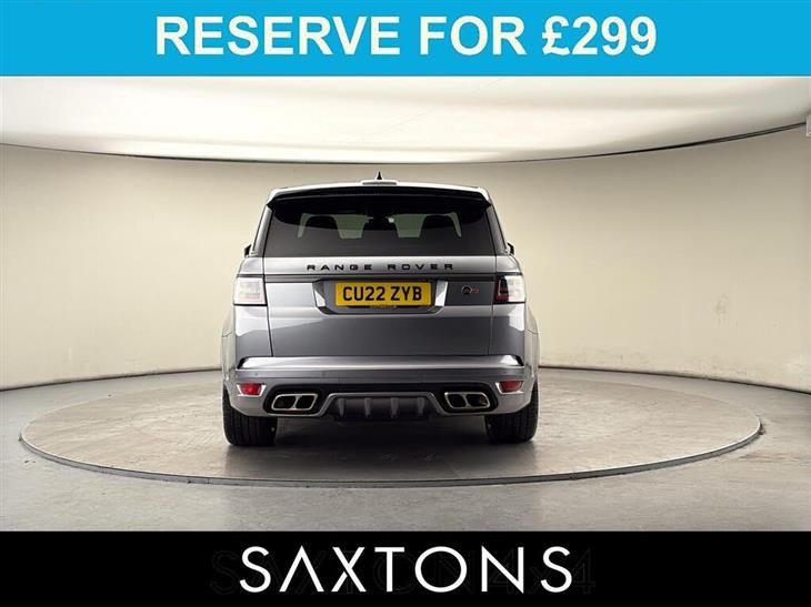 Land Rover Range Rover Sport SVR Land Rover Range Rover Sport 5.0 P575 V8 GPF SVR SUV 5dr Petrol Auto 4WD Euro 6 (s/s) (575 ps) — миниатюра 4