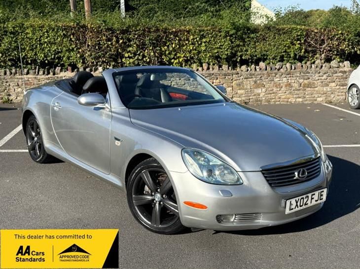 Lexus SC 4.3 430 Convertible 2dr Petrol Automatic (287 g/km, 282 bhp)