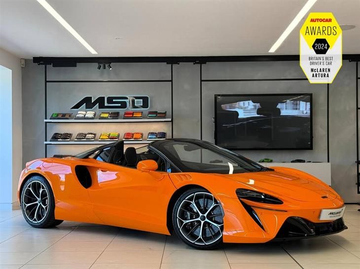 McLaren Artura McLaren Artura 3.0T V6 7.4kWh Spider 2dr Petrol Plug-in Hybrid SSG Euro 6 (s/s) (700 ps) — миниатюра 1